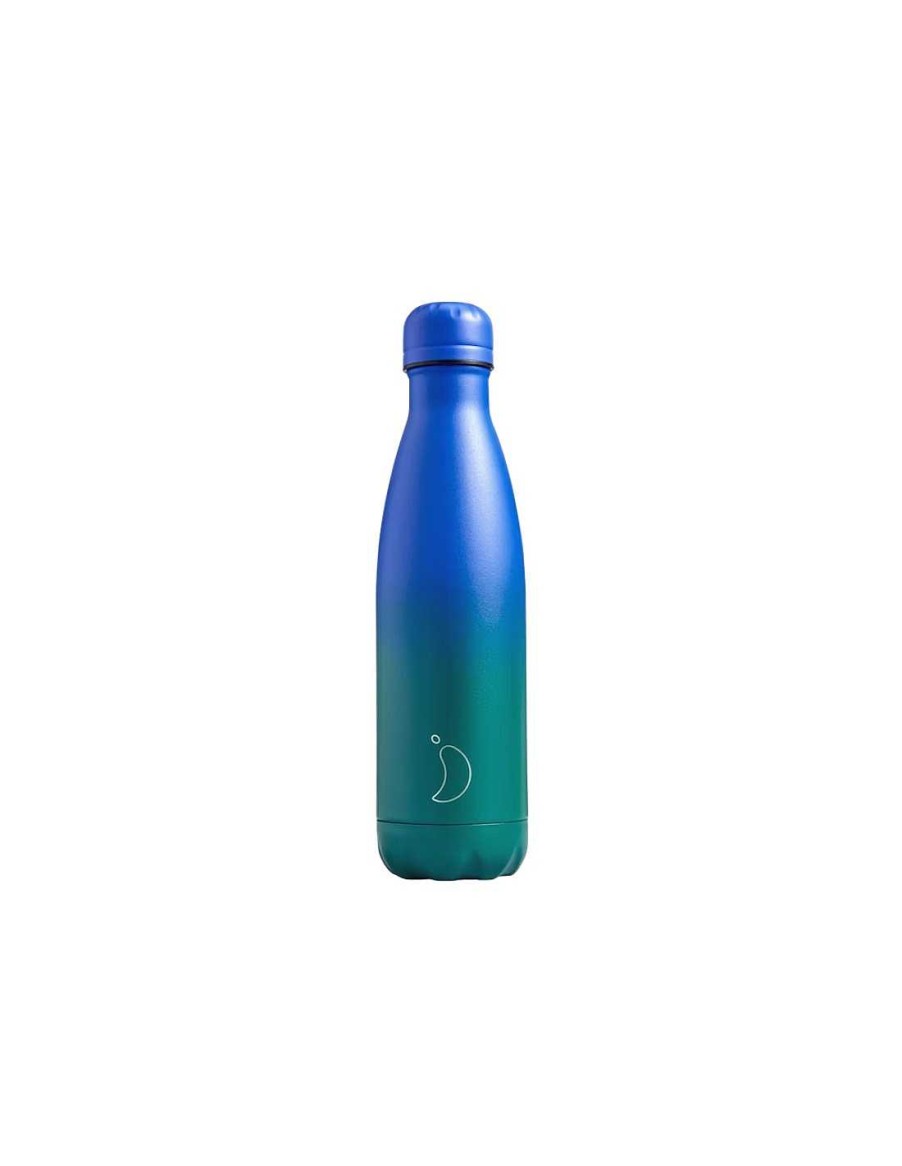 Alimentacion Chilly´s | Botella Chilly'S Gradient Green Blue 500Ml