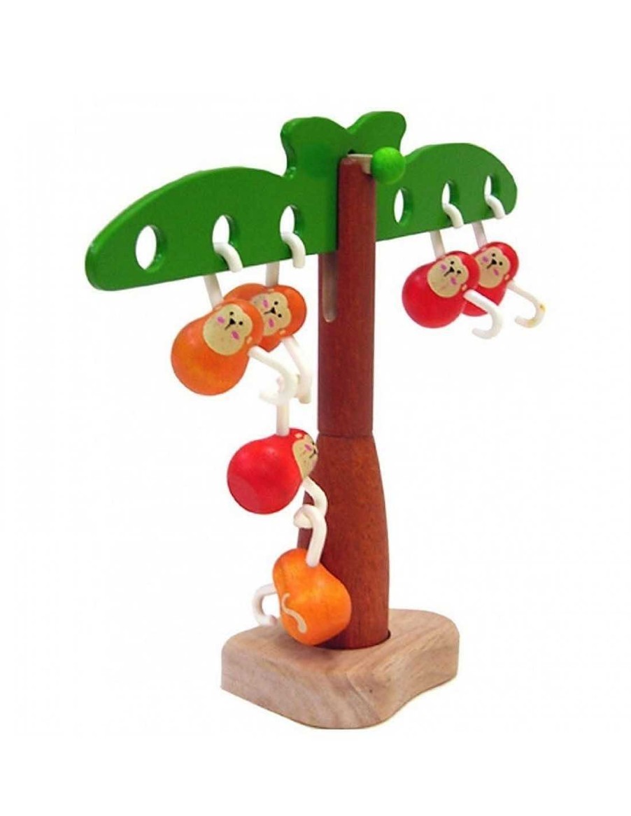 Juguetes PlanToys | Monos En Equilibrio De Plantoys