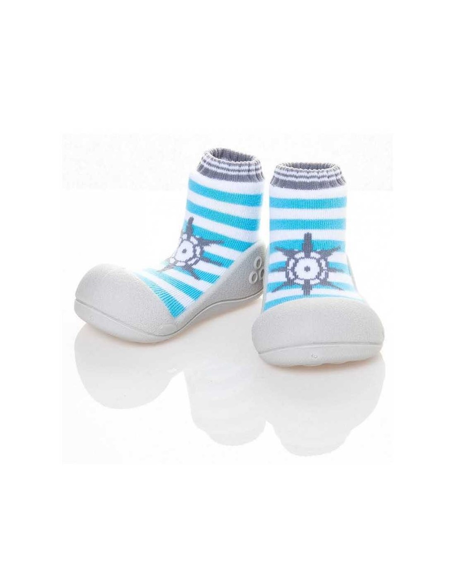 Bebes Y Ninos Attipas | Calzado Ergon Mico Attipas Marine Green