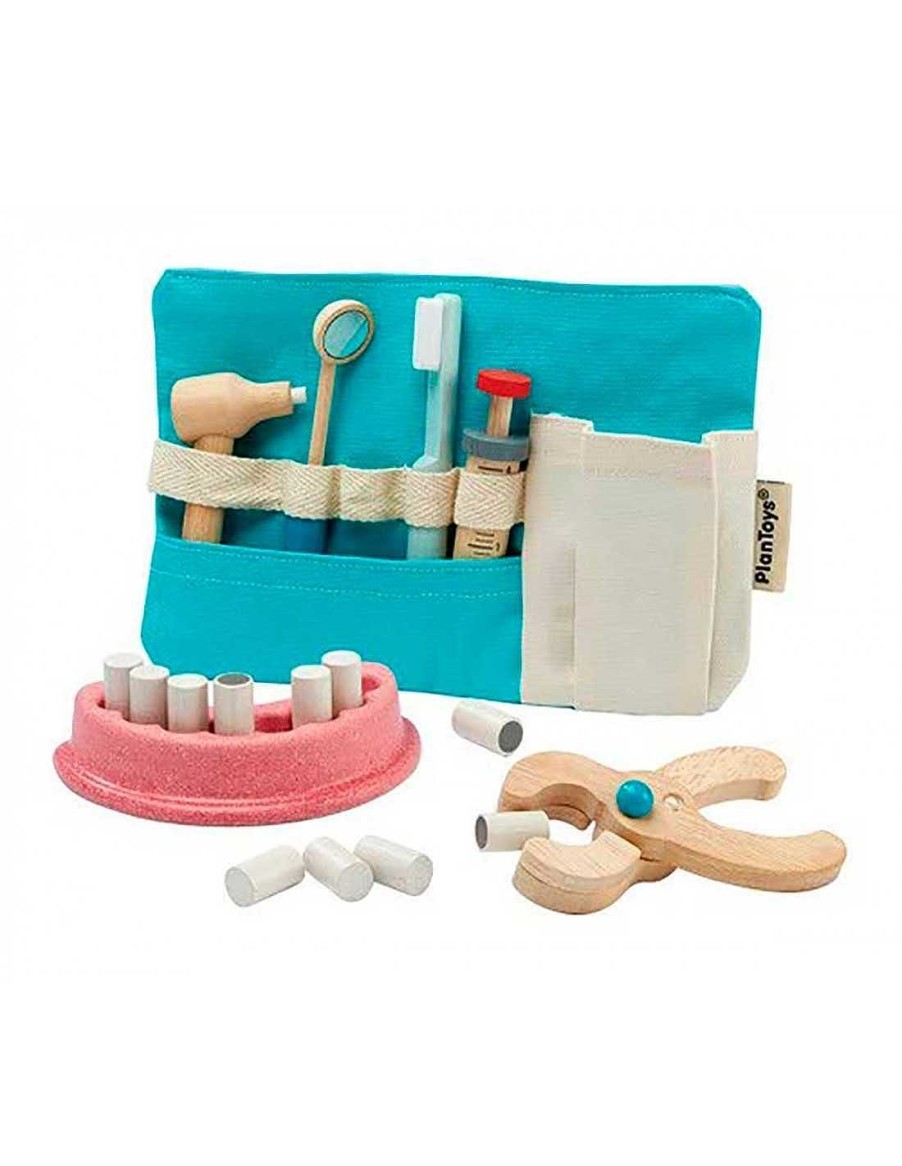 Juguetes PlanToys | Set Dentista De Plantoys