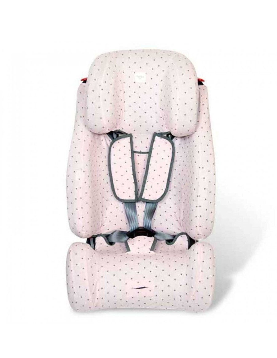 Sillas De Coche Para Beb S Fundas Bcn | Funda Klippan Triofix Maxi, Klippan Century, Klippan Opti 129 Little Fun Peach / Fundas Bcn