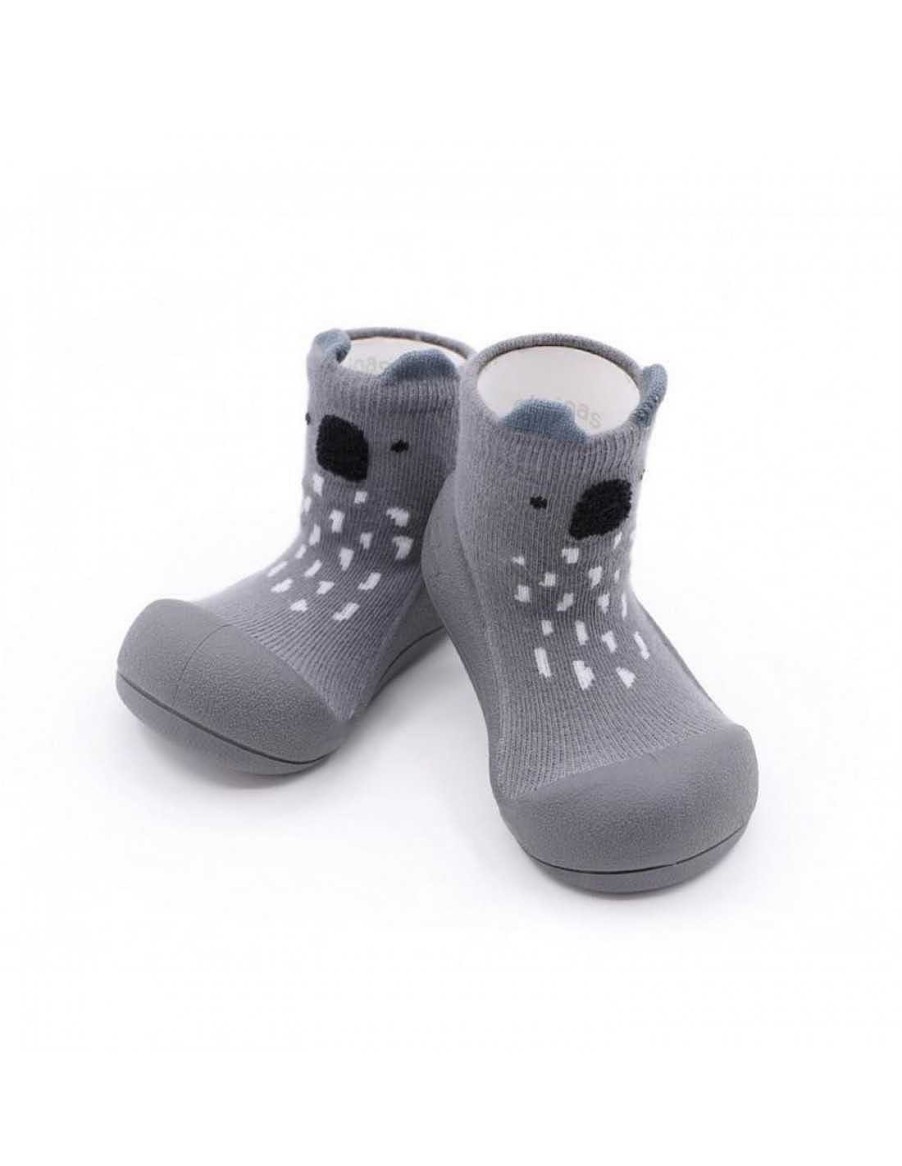 Bebes Y Ninos Attipas | Calzado Ergon Mico Attipas Koala Gris