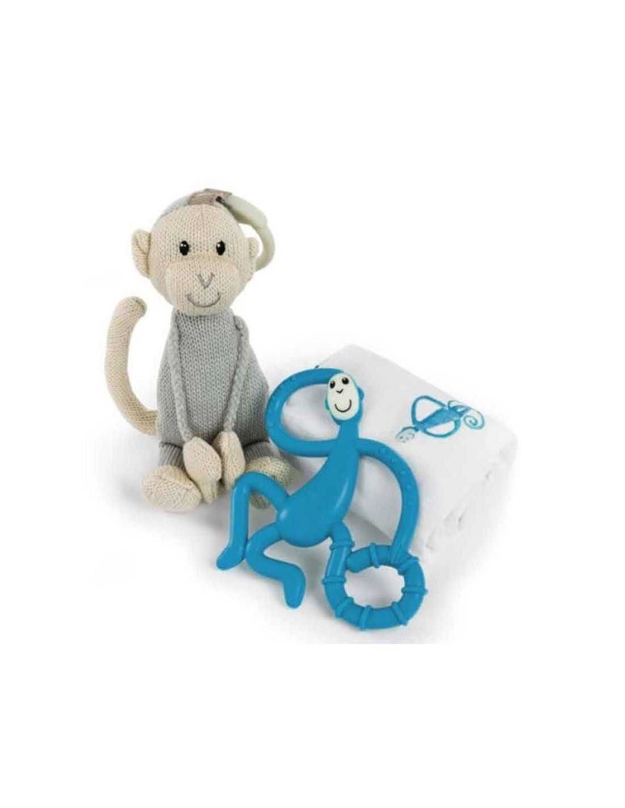 Bebes Y Ninos Matchstick MonOnline | Set Muselina + Mordedor + Peluche De Matchstick Monkey