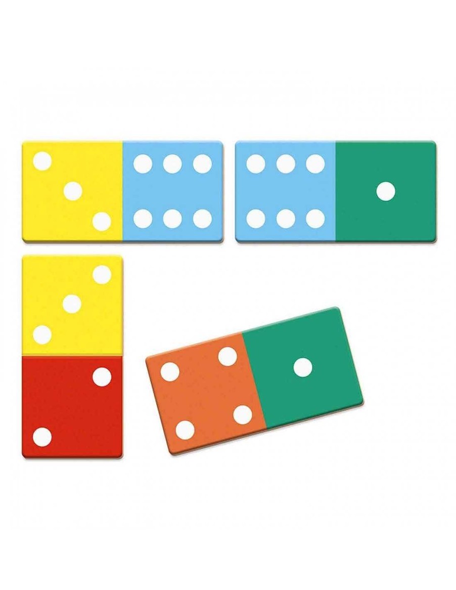 Juguetes Janod | Juego De Domin Dominos Rigolooo De Janod