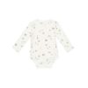 Bebes Y Ninos Little Dutch | Body Manga Larga Blanco Sailors Bay De Little Dutch