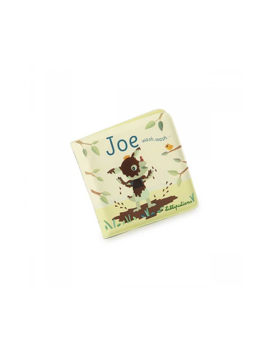 Juguetes Lilliputiens | Libro Para El Ba O "Wash Wash" Joe De Lilliputiens