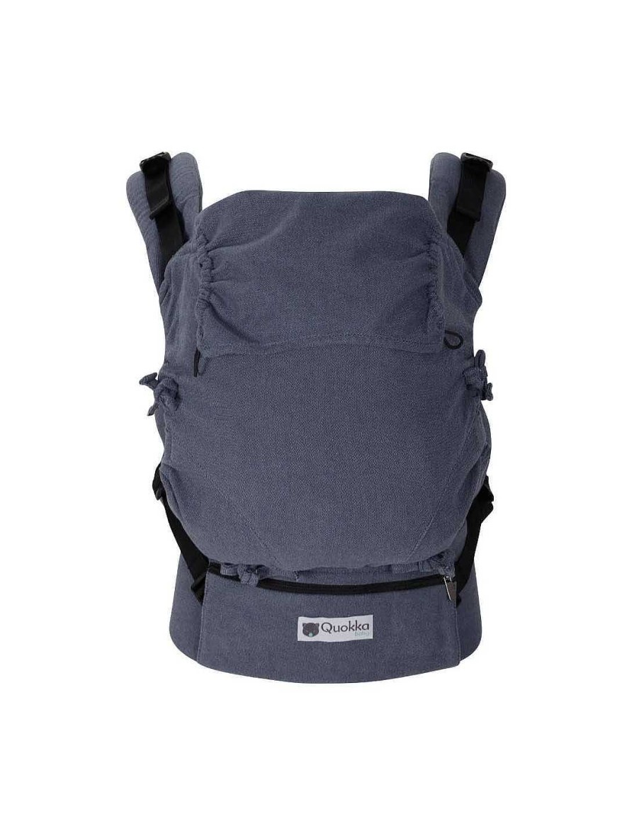 Porteo Quokkababy | Mochila Portabeb S Quokkababy E-Carrier Denim Blue