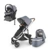 Carritos De Bebe UPPAbaby | Trio Uppababy Cruz V2 + Capazo + Grupo 0 Mesa + Base Isofix