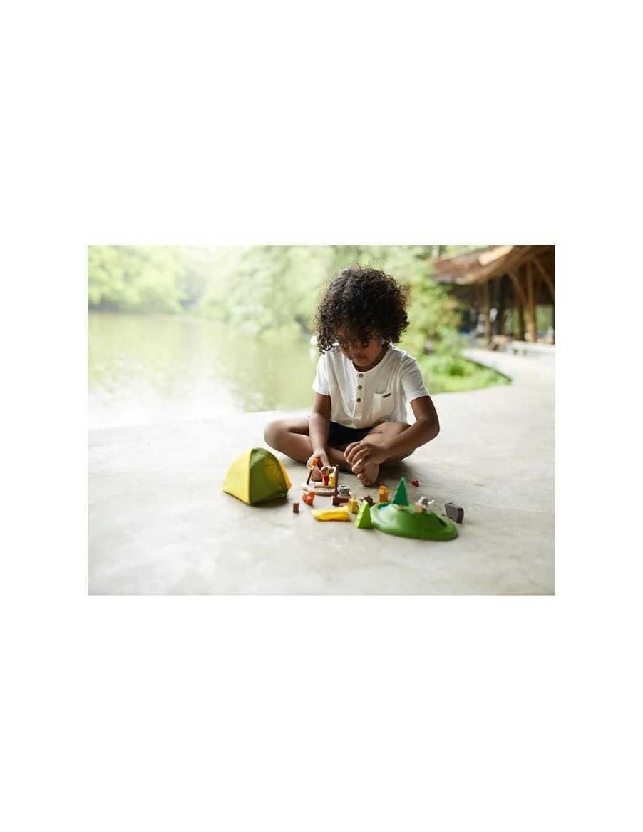 Juguetes PlanToys | Set De Camping De Plantoys