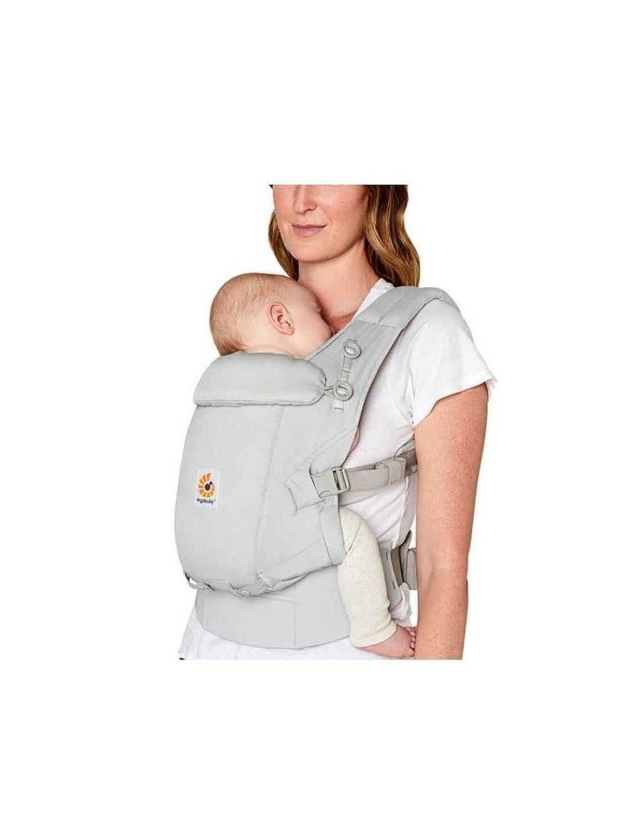 Porteo Ergobaby | Mochila Ergobaby Adapt Soft Touch Gris Perla