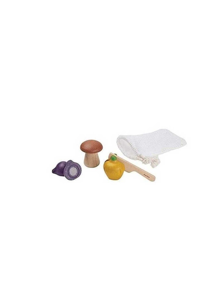 Juguetes PlanToys | Set 3 Vegetales De Colores De Plantoys