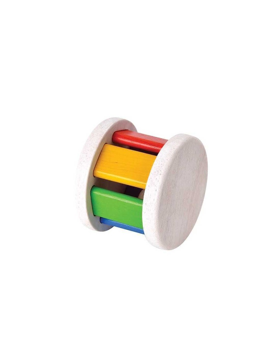 Juguetes PlanToys | Sonajero De Madera Roller De Plantoys