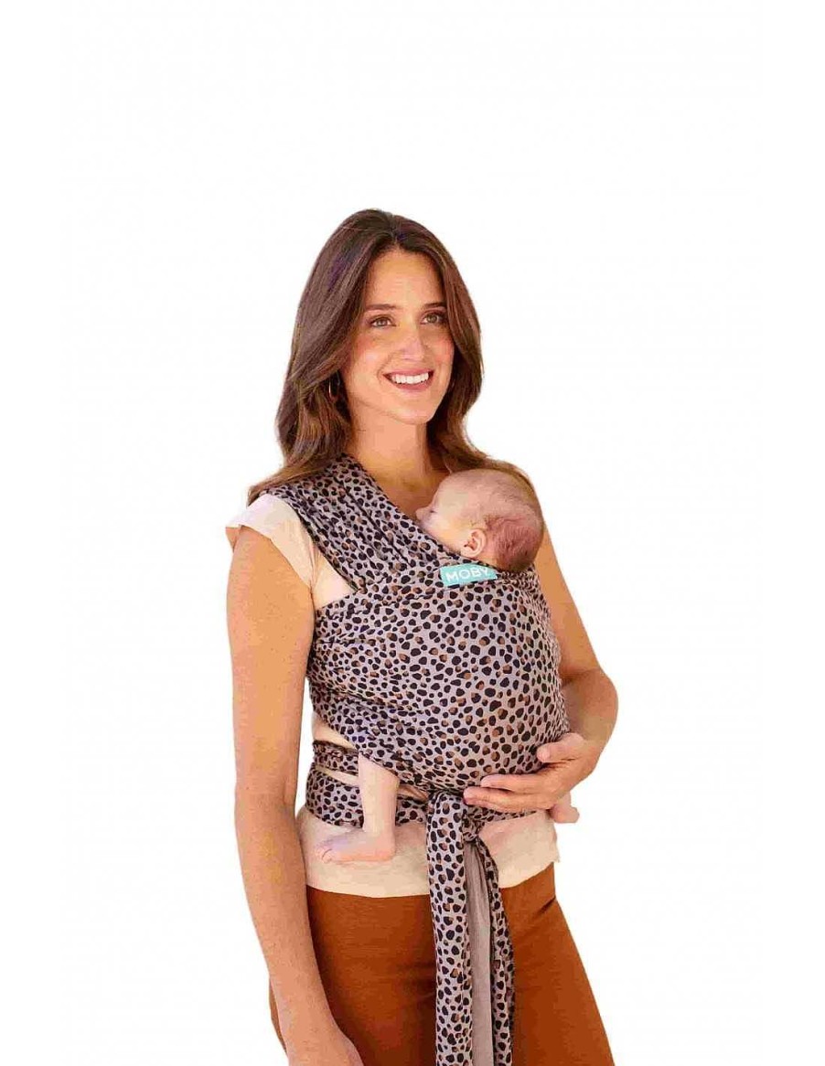 Porteo Moby | Fular Portabeb S El Stico Moby Wrap Classic Leopard