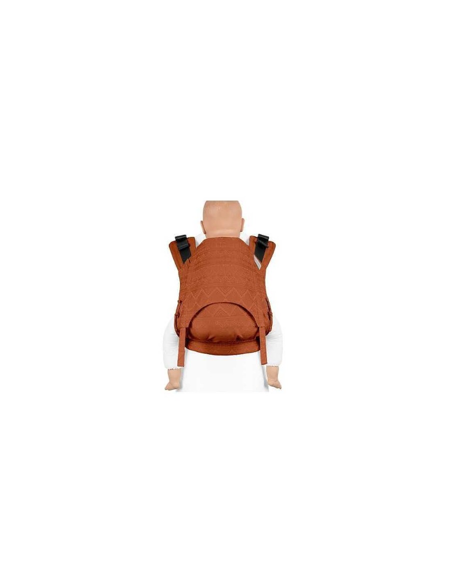 Porteo Fidella | Mochila Fidella Fusion 2.0 / Cubic Lines Rustred