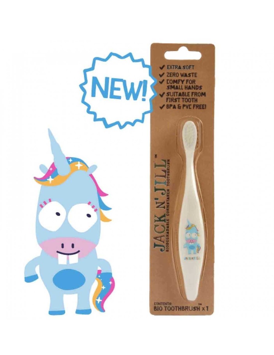 Bano E Higienecuentos Educativos Jack n´Jill | Cepillo De Dientes Ecol Gico Jack & Jill Unicornio