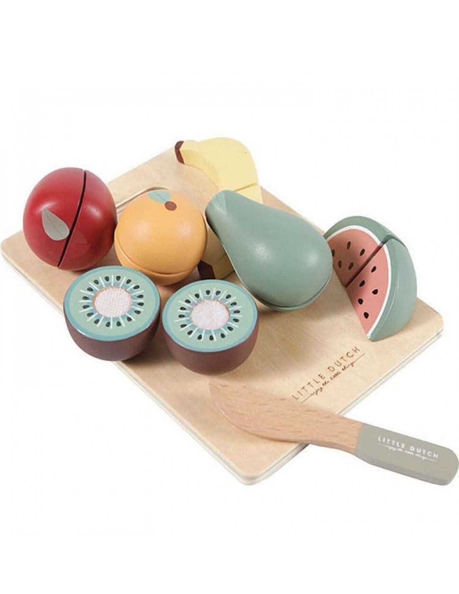 Juguetes Little Dutch | Frutas De Madera Para Cortar De Little Dutch