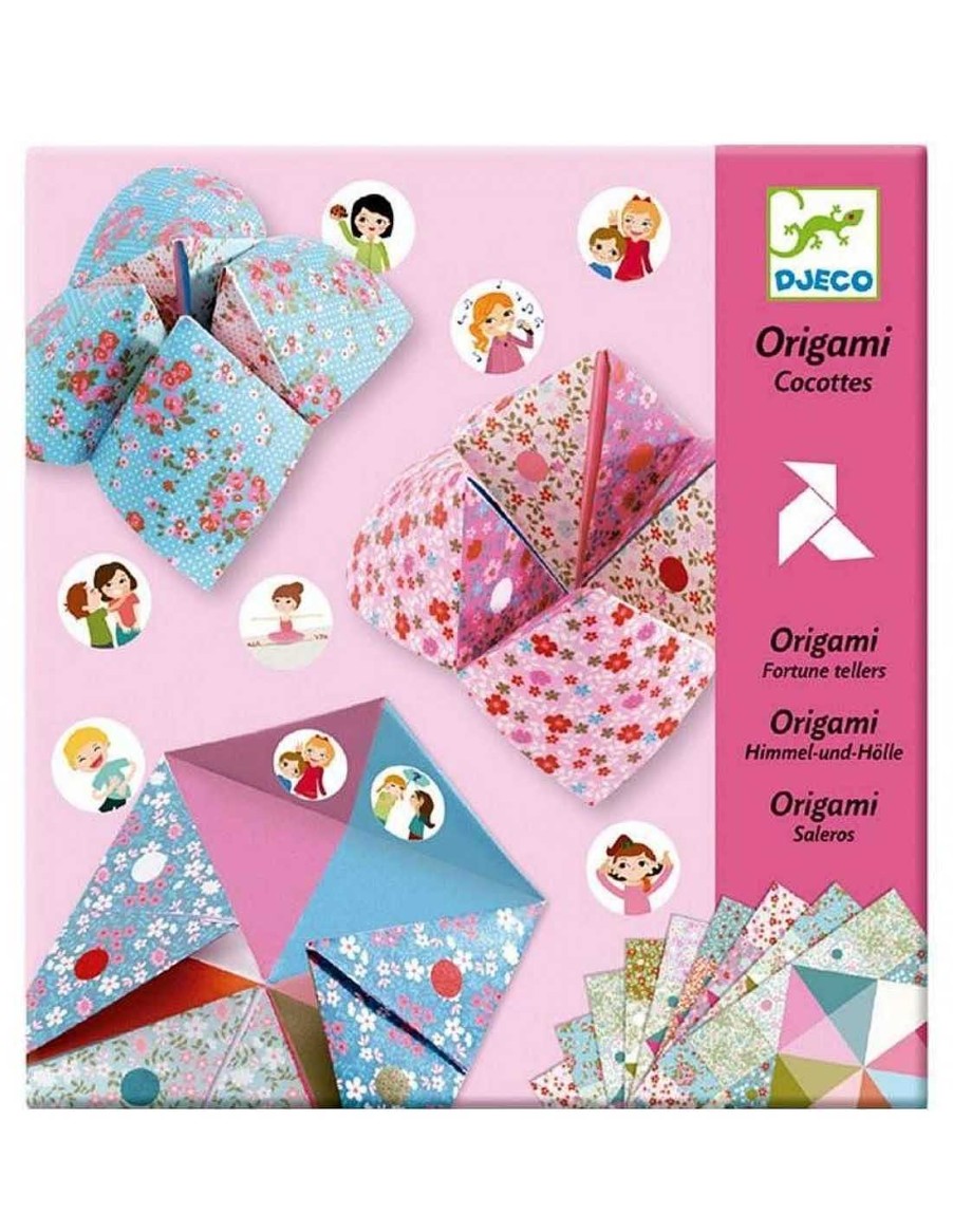 Juguetes Djeco | Papiroflexia Origami Salero Flores Djeco