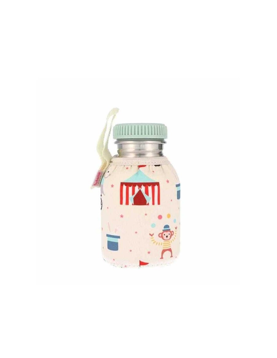 Bebes Y Ninos TUTETE | Botella Acero 350 Ml Con Funda Circus De Tutete