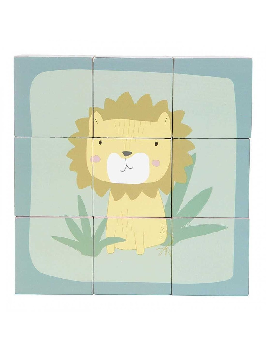 Juguetes Little Dutch | Puzzle Cubos Zoo De Little Dutch