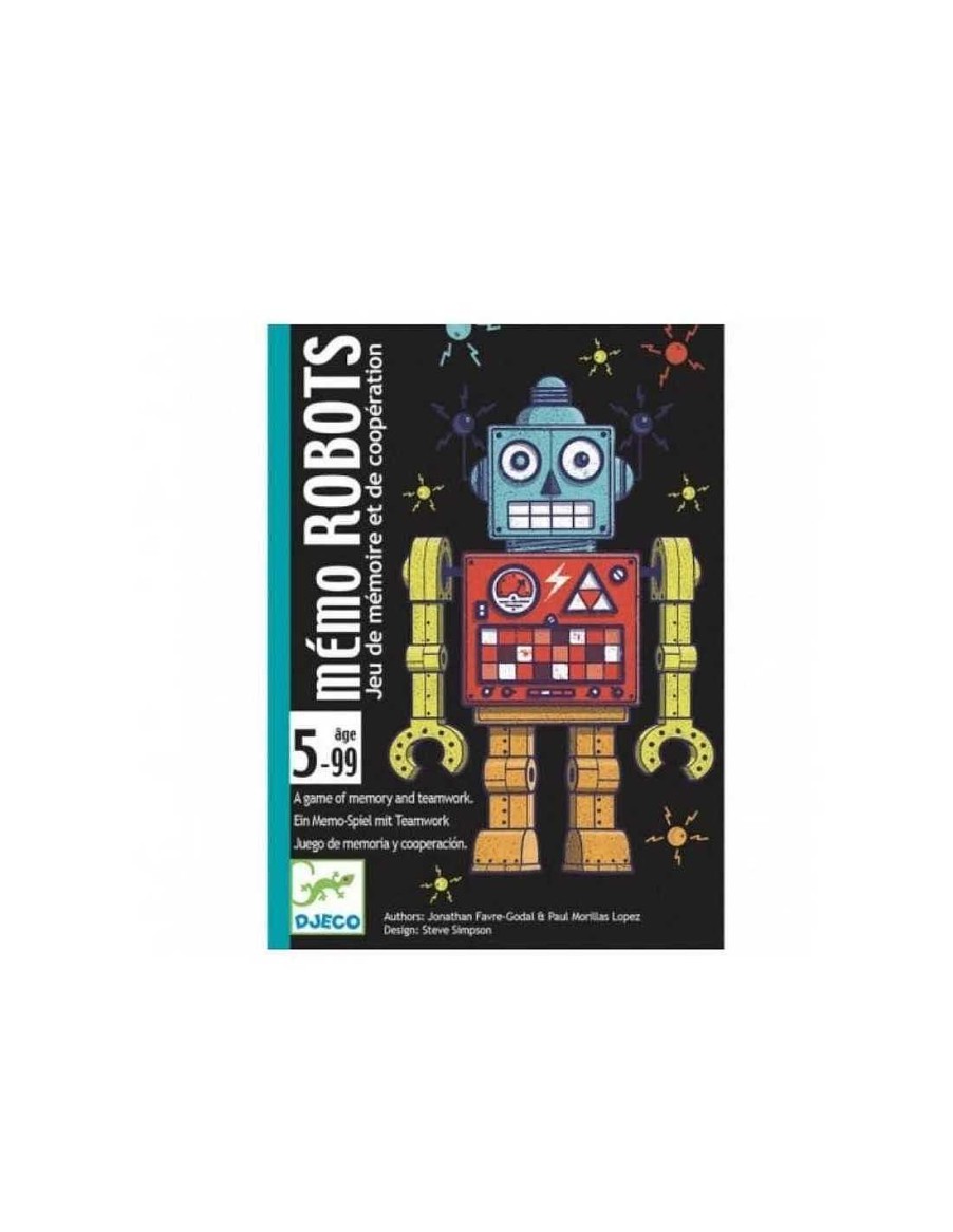 Juguetes Djeco | Juego De Cartas Robots De Djeco