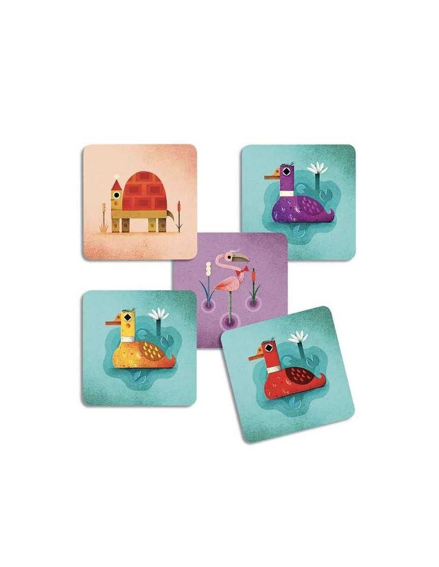 Juguetes Djeco | Juego De Cartas Crazy Ducks De Djeco