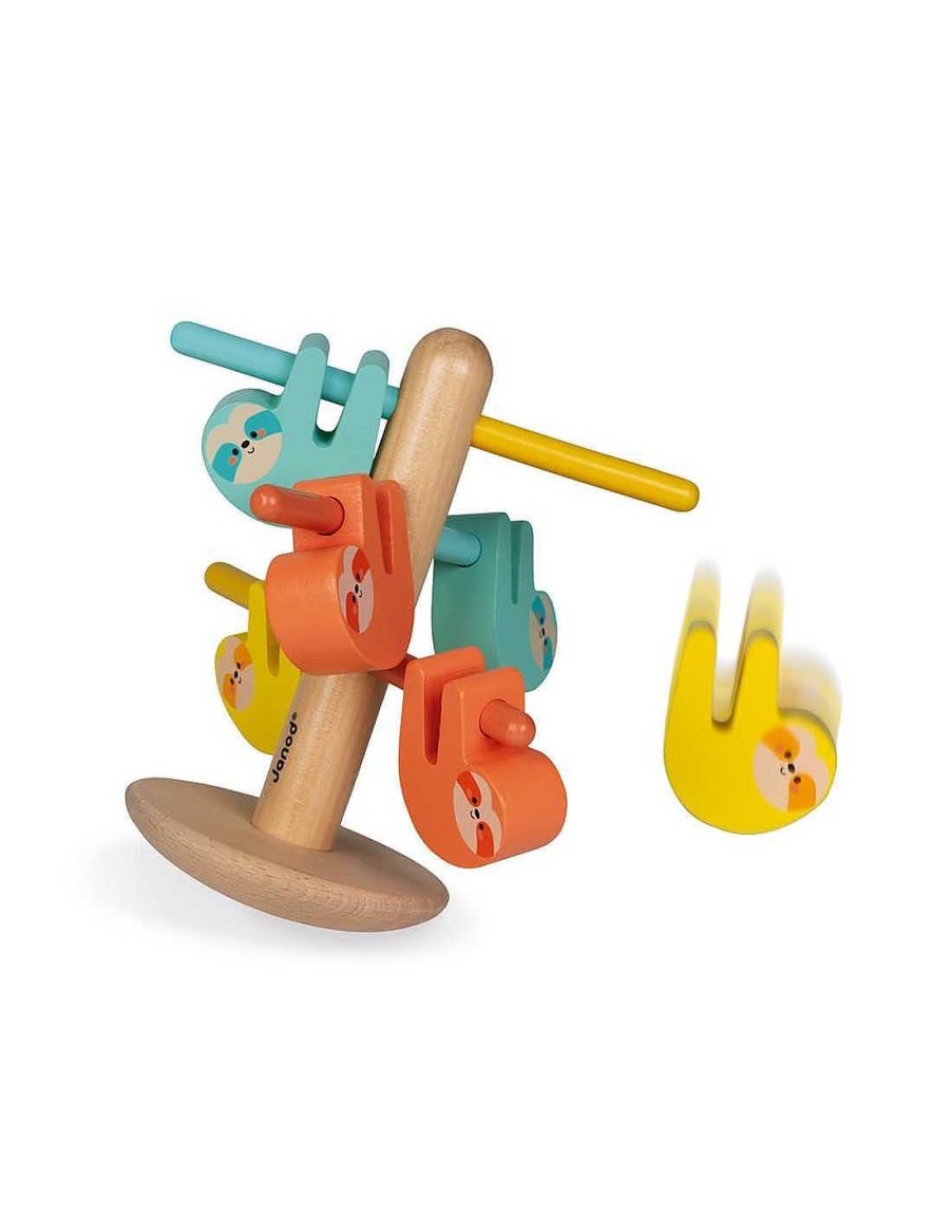 Juguetes Janod | Juego Equilibrio Y Colores Perezosos Wwf® De Janod