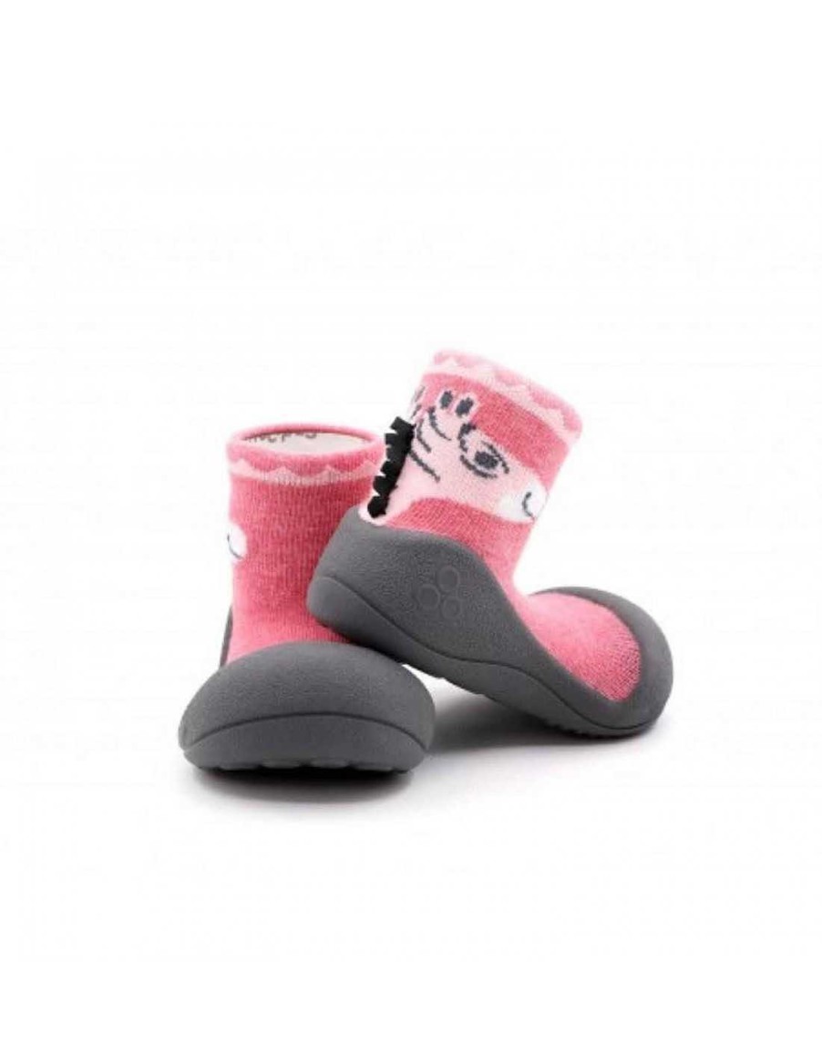 Bebes Y Ninos Attipas | Calzado Ergon Mico Attipas Zebra Rosa