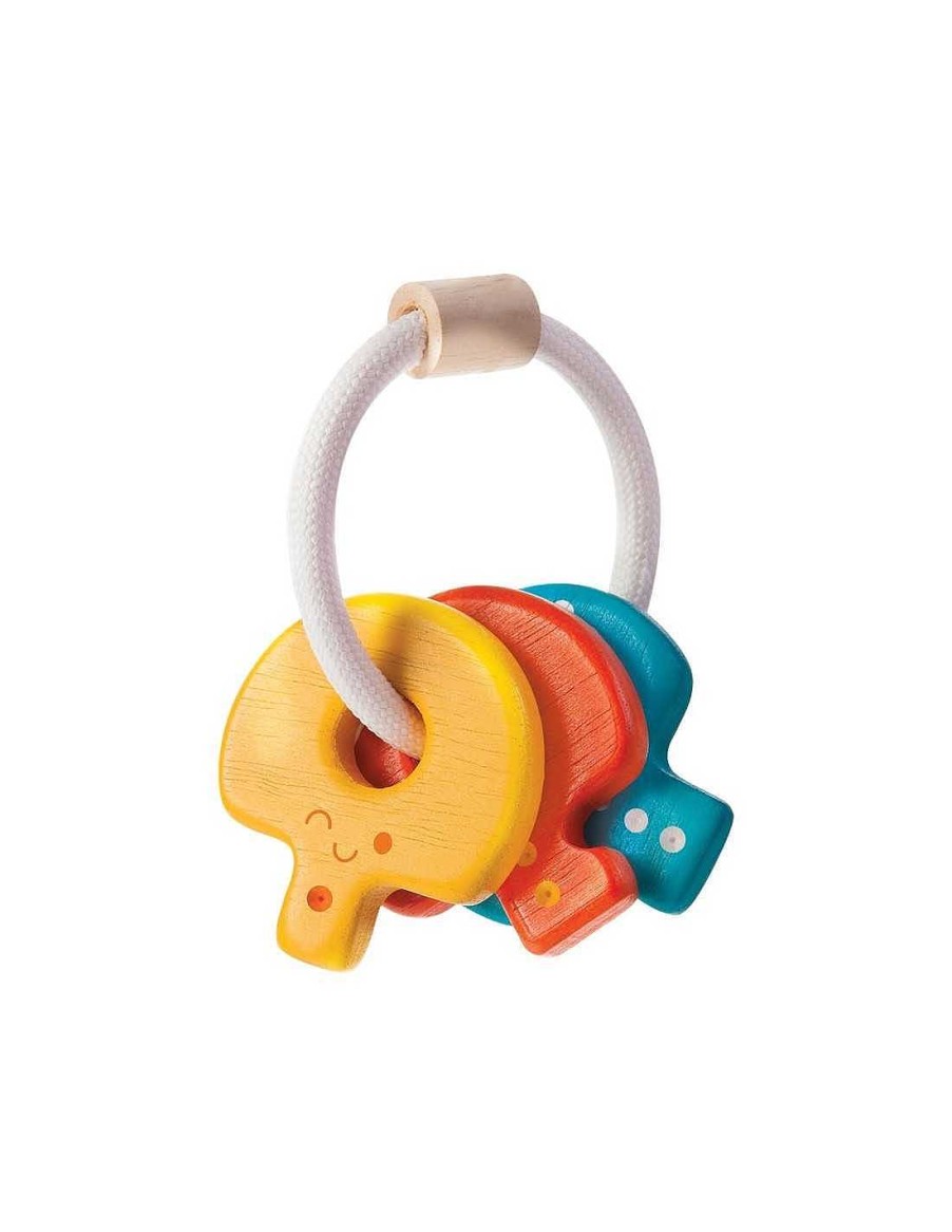 Juguetes PlanToys | Sonajero Llavero De Plantoys