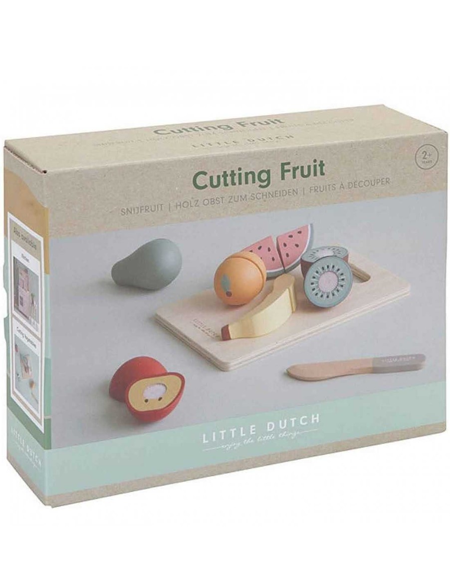 Juguetes Little Dutch | Frutas De Madera Para Cortar De Little Dutch