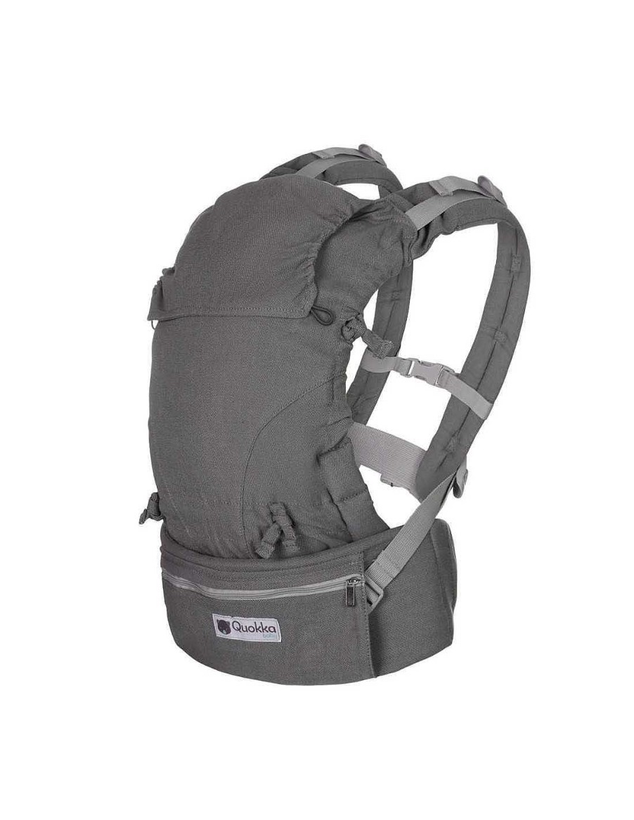 Porteo Quokkababy | Mochila Portabeb S Quokkababy E-Carrier Light Grey