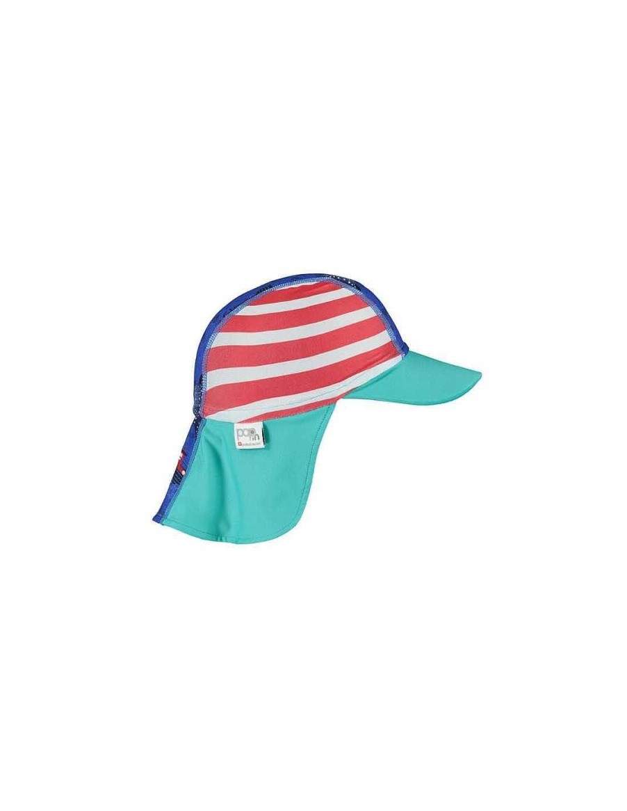 Bebes Y Ninos Close Parents | Gorra Solar Uv Tibur N Ballena De Pop In