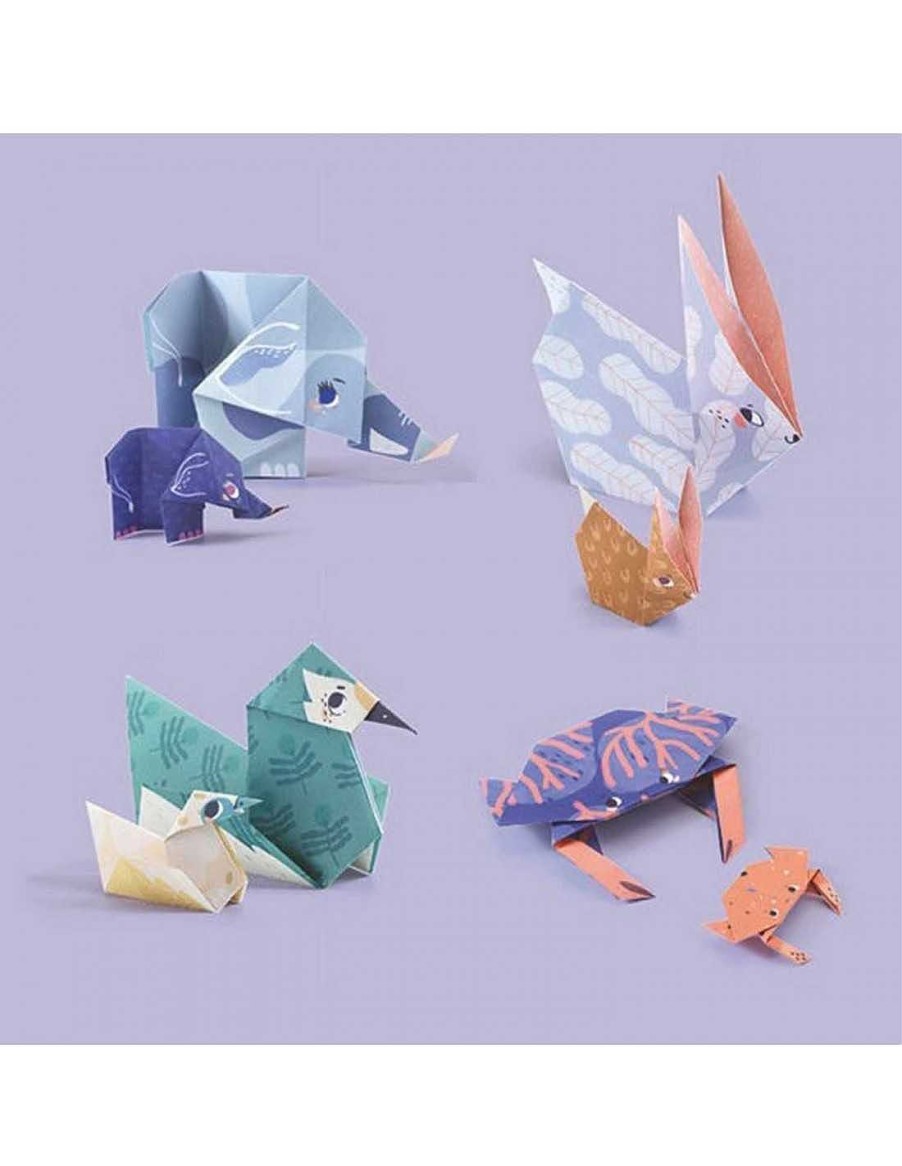 Juguetes Djeco | Papiroflexia Origami Familia