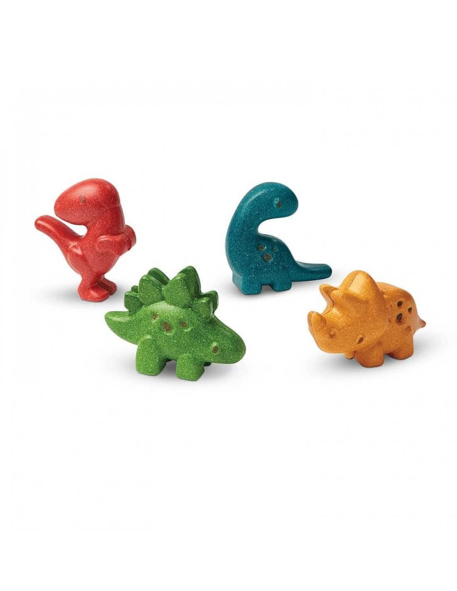 Juguetes PlanToys | Set Dinos De Plantoys