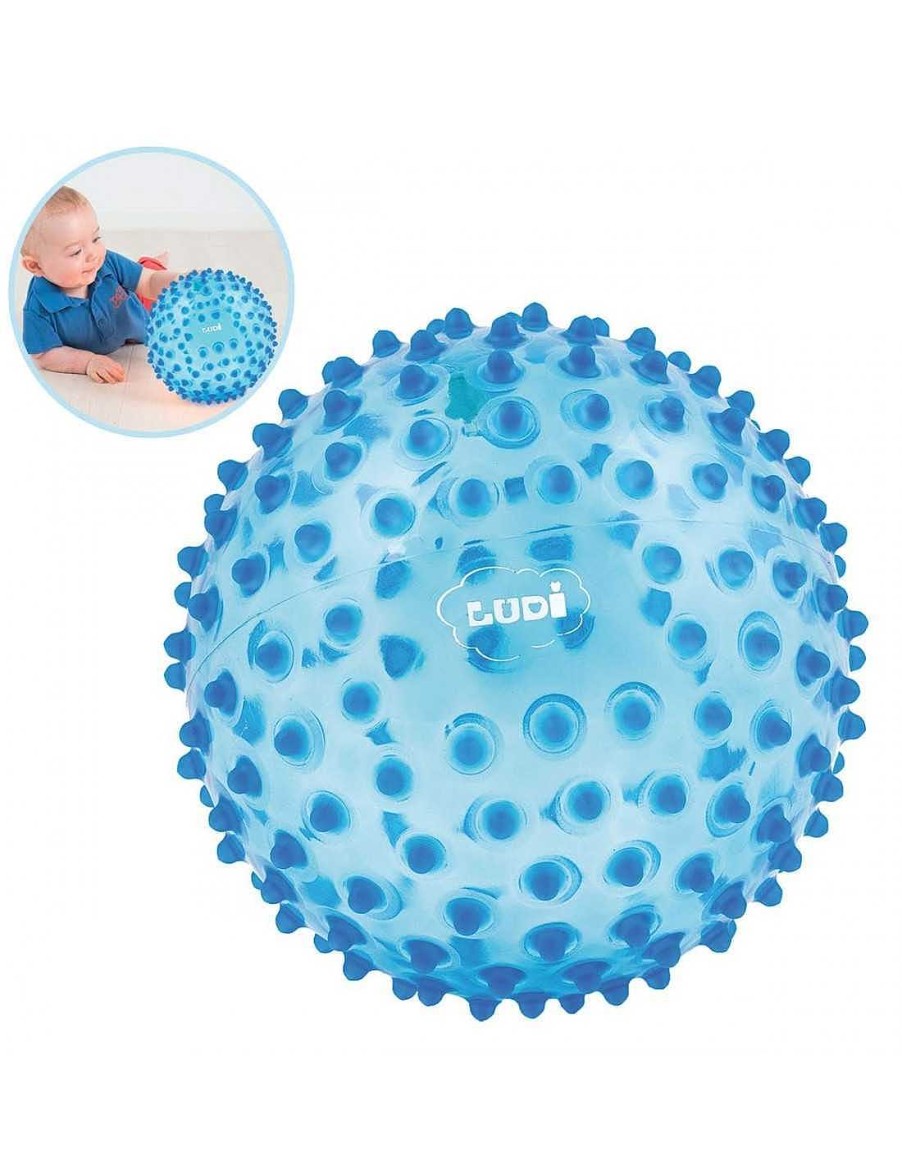 Juguetes Ludi | Pelota De Estimulacion Bebe Azul De Ludi