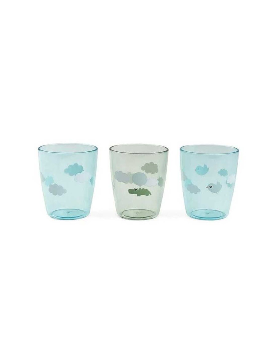 Alimentacion DONE BY DEER | Pack De 3 Mini Vasos Yummy Nubes Felices De Done By Deer