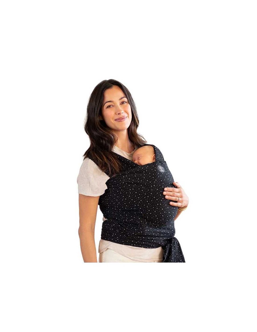 Porteo Moby | Fular Portabeb S El Stico Moby Wrap Classic Terrazo Black