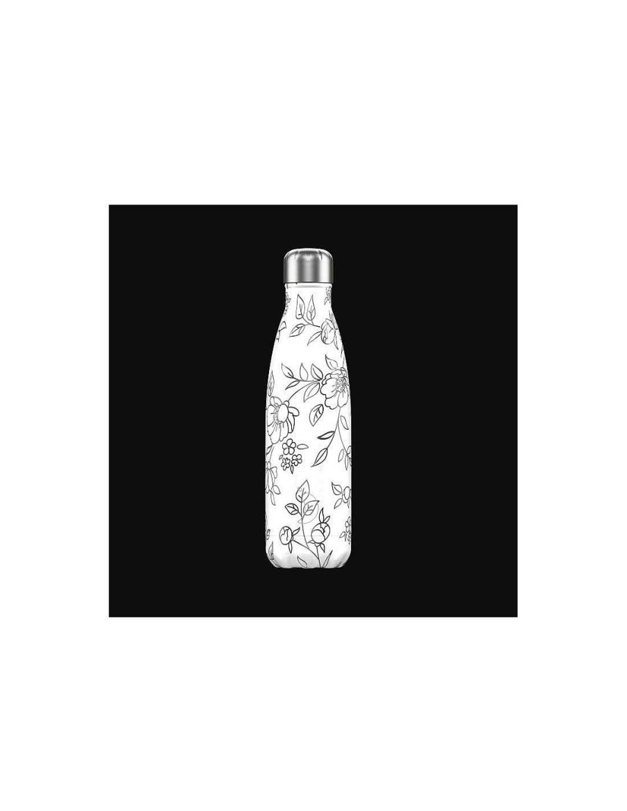 Alimentacion Chilly´s | Botella Chilly'S Drawing Flores 500Ml