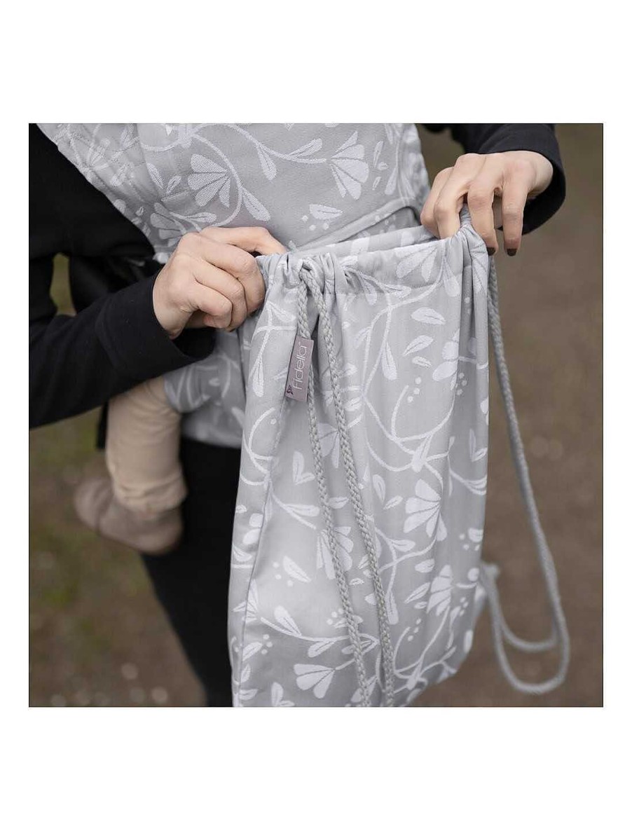 Porteo Fidella | Fidella Daybag Floral Touch Lunar Grey