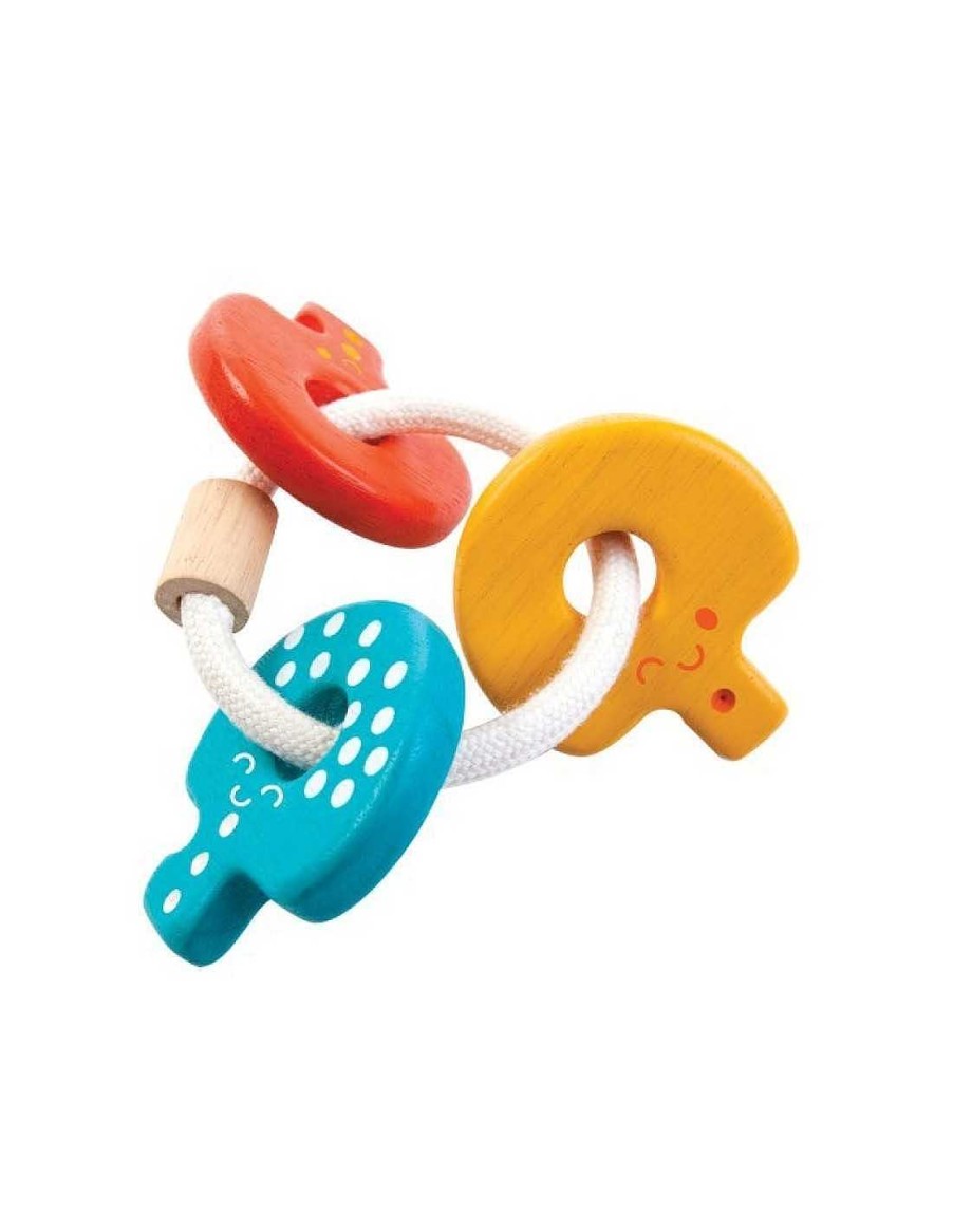 Juguetes PlanToys | Sonajero Llavero De Plantoys