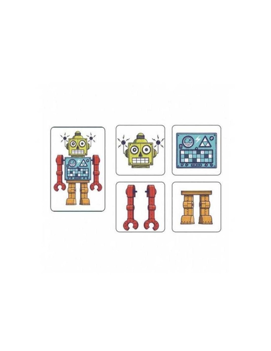 Juguetes Djeco | Juego De Cartas Robots De Djeco