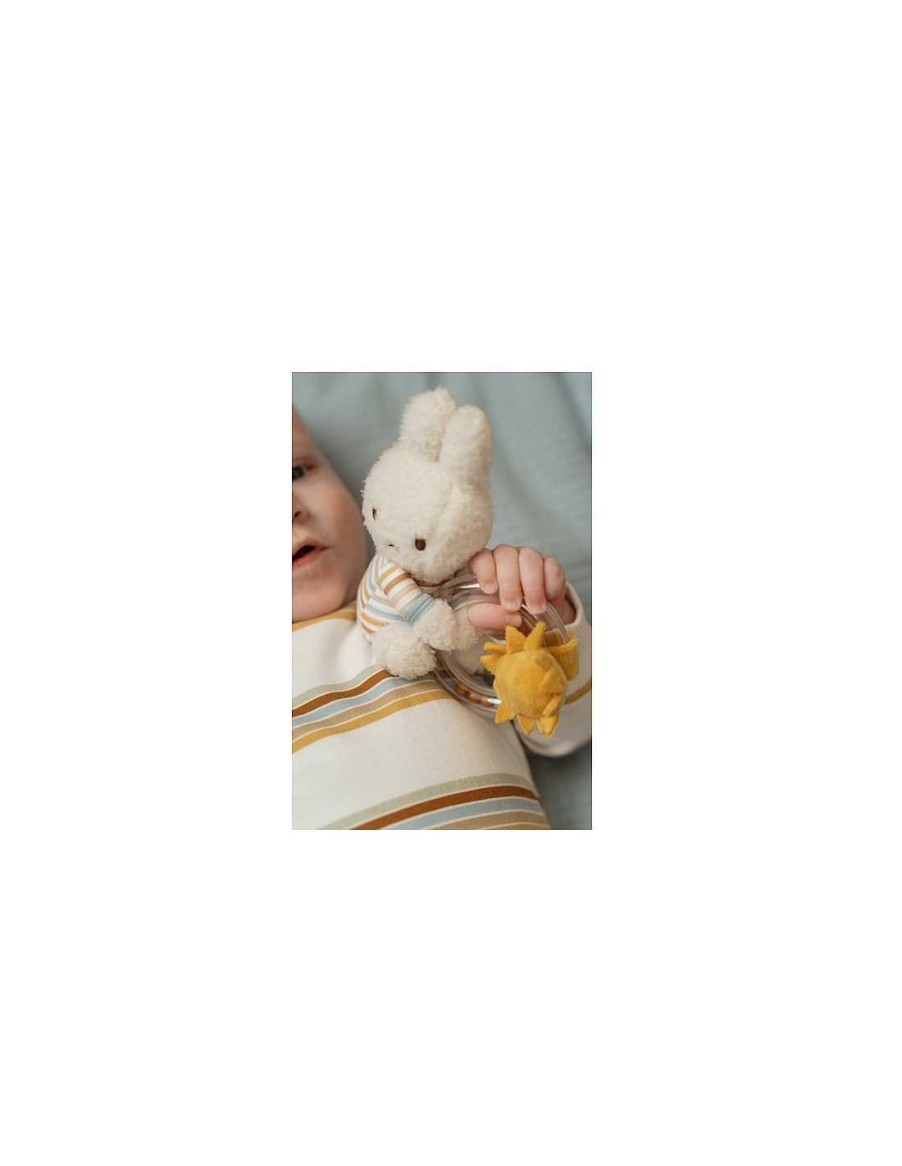 Juguetes Little Dutch | Sonajero Anillo Miffy Vintage Sunny Stripes De Little Dutch