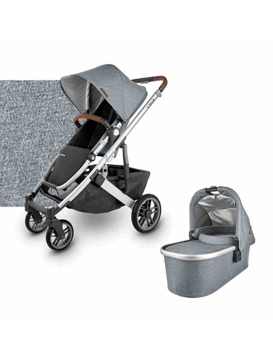 Carritos De Bebe UPPAbaby | Trio Uppababy Cruz V2 + Capazo + Grupo 0 Mesa