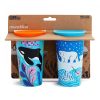 Bebes Y Ninos Munchkin | Pack 2 Vasos Antigoteo 266 Ml Miracle 360 De Munchkin